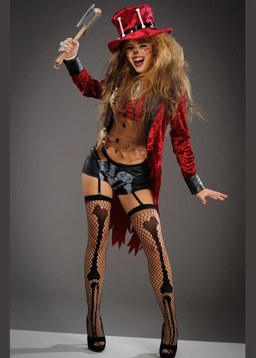 Ladies Halloween Voodoo Witch Doctor Costume 5 Ladies Halloween Voodoo Witch Doctor Costume - Image 3