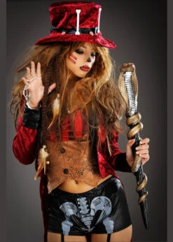 Ladies Halloween Voodoo Witch Doctor Costume 11 Ladies Halloween Voodoo Witch Doctor Costume -Halloween Fans Shop voodoo priestess costume 04
