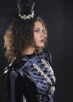 Halloween Skeleton Skull Necklace -Halloween Fans Shop voodoo skull necklace 02