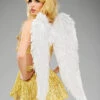 Large White Feather Angel Wings