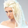 Womens Narnia Style White Witch Dreadlock Wig With Crown 1 Womens Narnia Style White Witch Dreadlock Wig With Crown -Halloween Fans Shop white witch dreadlock wig and tiara