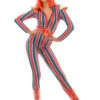 Ladies 70s David Bowie Style Ziggy Costume 2 Ladies 70s David Bowie Style Ziggy Costume -Halloween Fans Shop womens david bowie costume 43859