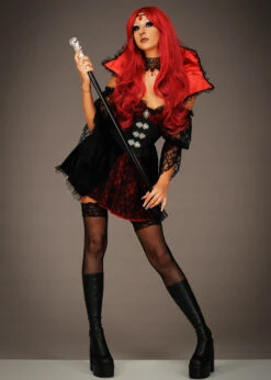 Womens Gothic Victorian Vampire Costume