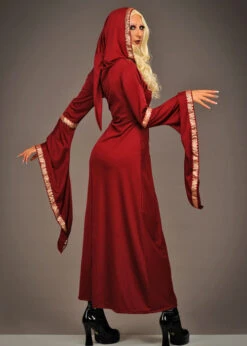 Womens Hocus Pocus Sarah Burgundy Witch Costume 12 Womens Hocus Pocus Sarah Burgundy Witch Costume -Halloween Fans Shop womens hocus pocus sarah costume 83772 04