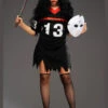 Womens Halloween Jason Style Hockey Costume -Halloween Fans Shop womens jason costume 84273