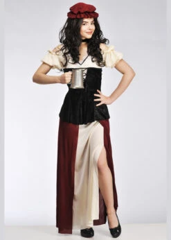 Womens Medieval Tavern Wench Costume