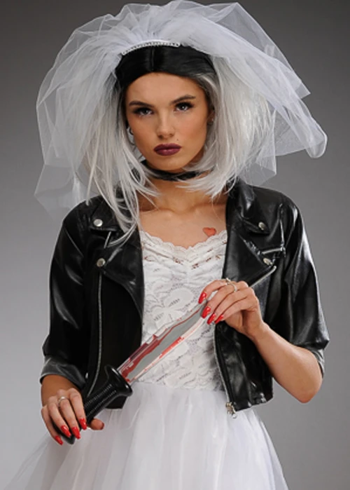 Womens Petite Bride Of Chucky Style Black Jacket 3 Womens Petite Bride Of Chucky Style Black Jacket