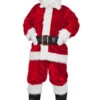 Adult Christmas Regal Plush Professional Santa Claus Suit 1 Adult Christmas Regal Plush Professional Santa Claus Suit -Halloween Fans Shop xm 4568 rs