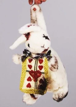 Zombie Alice Bloody White Wonderland Rabbit Purse